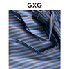 GXG男士细条纹棉质家居服高级感春秋北欧风睡裤单短裤 商品缩略图4