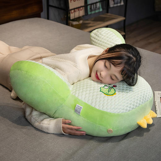 【品牌直发】加倍生活  多功能冰豆豆腰靠 沙发床头靠垫 办公护腰靠背 独立内胆 可拆卸清洗 商品图7