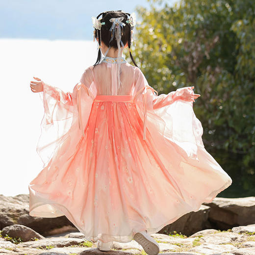 【苏城纪】新款汉服女童襦裙花仙子 商品图2