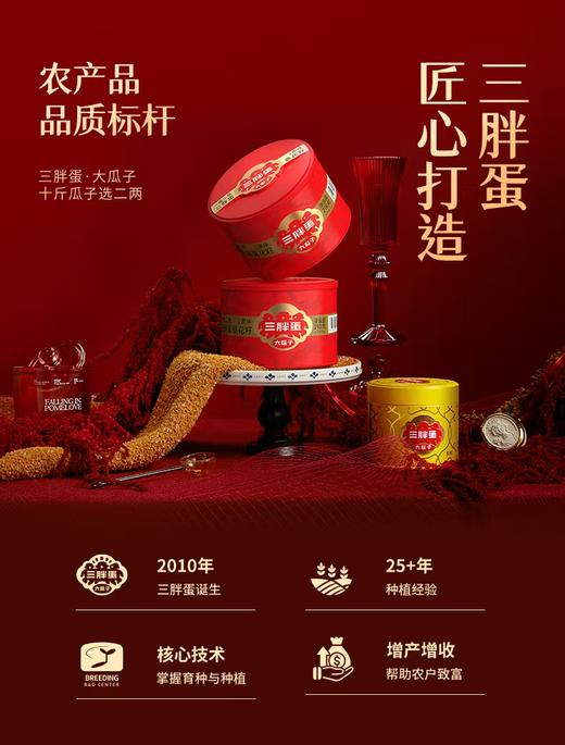 三胖蛋原味大瓜子218克*2罐 商品图1