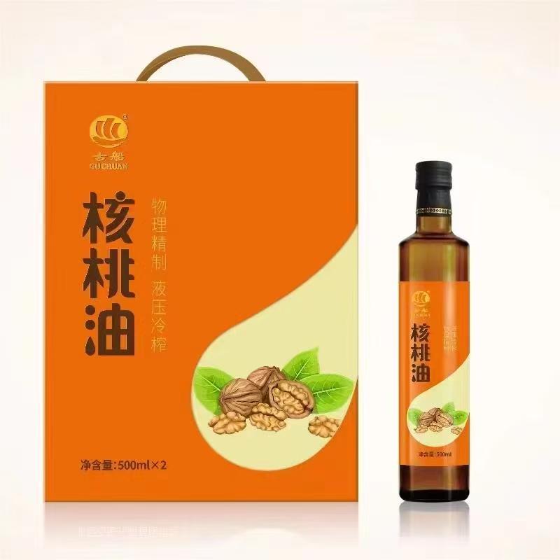 古船核桃油礼盒500ml*2