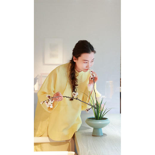 【2026东衣作】小黄鹂 · 新中式上衣（25708097黄栗留-高定款） 商品图3