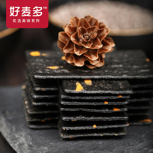 好麦多 奇亚籽黑金芝士脆 110g*3 商品图2