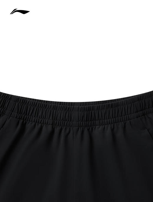 李宁运动长裤女子25春夏新款潮酷LOGO纯色简约休闲百搭裤子AYKV094 商品图2