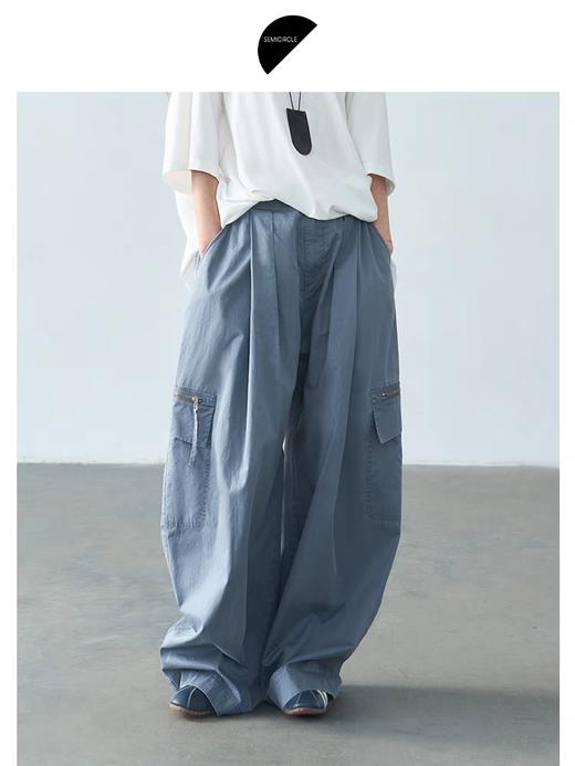 半圆/15823215/宽松裤子女阔腿休闲裤 商品图0
