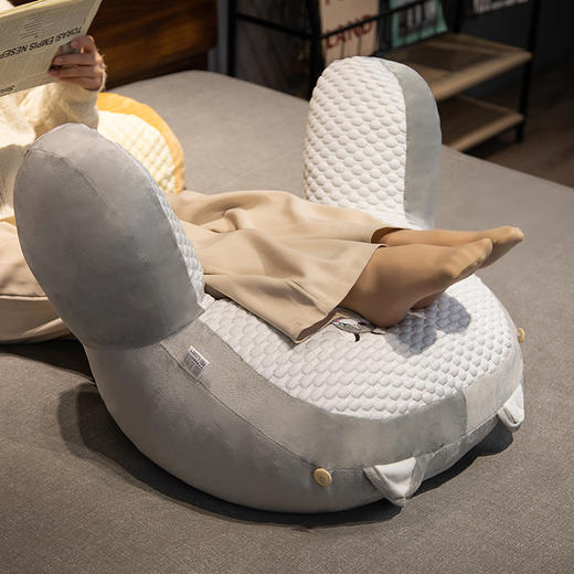 【品牌直发】加倍生活  多功能冰豆豆腰靠 沙发床头靠垫 办公护腰靠背 独立内胆 可拆卸清洗 商品图8