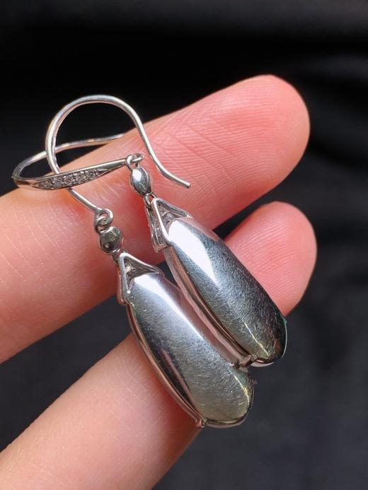 羽毛翡翠耳坠 商品图3