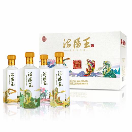 汾阳王 金奖 53度500ml*2瓶*3盒装 2整箱+国风清香 53度500ml*4瓶 1箱 商品图4