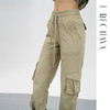 L RECNAVA 轻量防水直筒工装裤 抽绳腰头可调节 多功能口袋很能装 脚口抽绳 可直筒可束脚 商品缩略图4