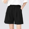 【59.9/任选2条 】平纹缎短裤速干裤夏新款伞兵裤高腰显瘦休闲短裤宽松阔腿五分裤 商品缩略图5