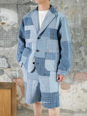 FDMTL | Sashiko翻领夹克7年水洗