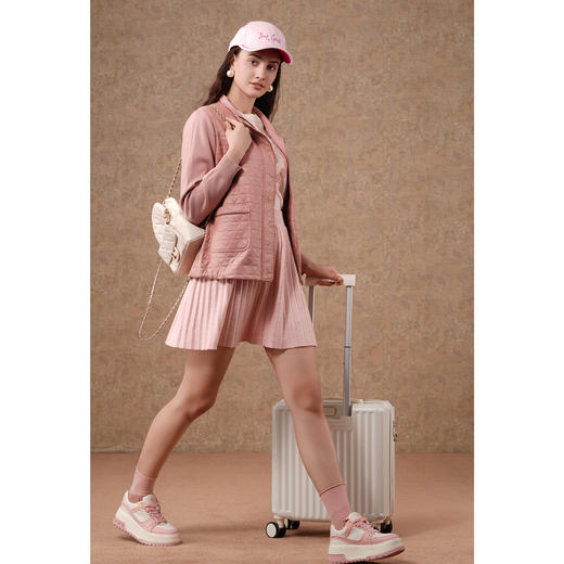 乔万尼新款外套女春秋款拼接设计EM1B137 商品图1