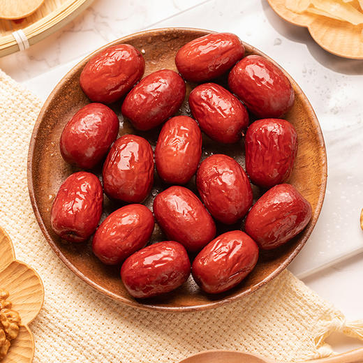 西域果园·精选红枣礼盒1kg  皮薄核小肉厚 独立小包装 每天一袋刚刚好 商品图4