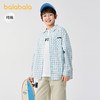 巴拉巴拉童装儿童衬衫男女童长袖夏装薄2025新款纯棉 商品缩略图1