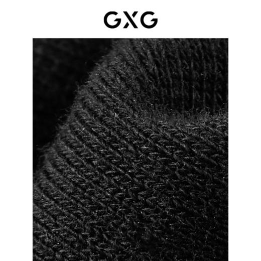 GXG男士商务中筒中邦袜【3双装】印花字母运动休闲袜 商品图3