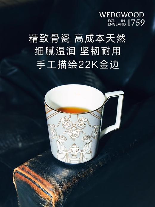 WEDGWOOD威基伍德文艺复兴骨瓷马克杯水杯威基伍德文艺复兴骨瓷马克杯2件装(蓝+红) 商品图4