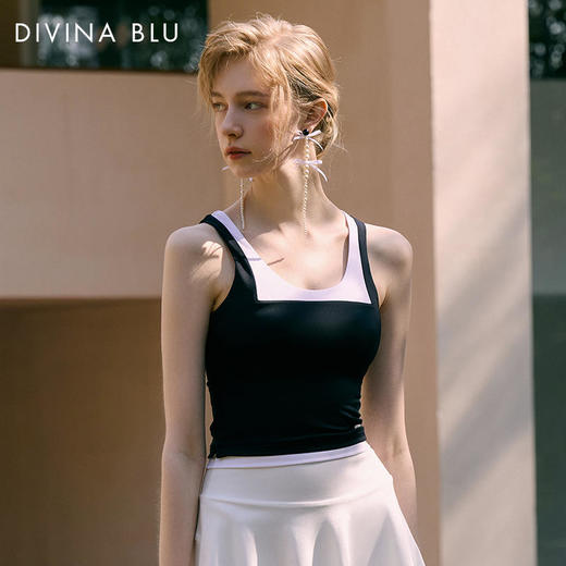 预售3月25日发货DIVINABLU东京系列迪唯纳结合背心98 商品图0
