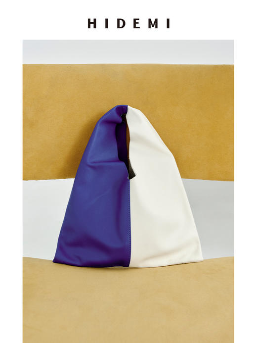 HIDEMI tender系列进口羊皮极简设计感软体皮肤包 蛇纹/蛇纹黄灰三拼/蓝白双拼/红灰黑三拼/蛇纹黄双拼 商品图7