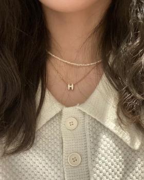 老鼠货 mini可过奢品鉴定 小号！爱马仕正品订单POP 爱马shi 小号迷你 pop H经典标志项链