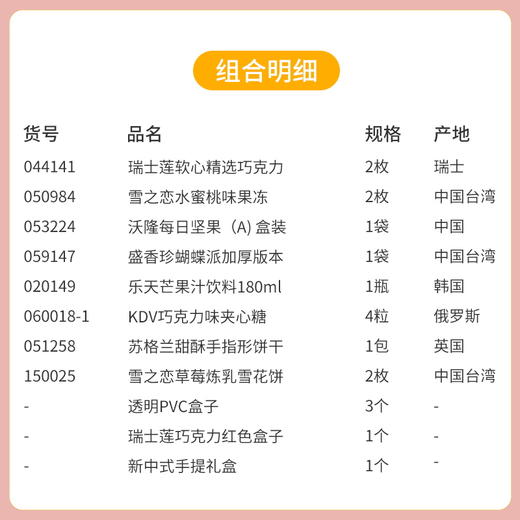 【预定款伴手礼】新中式手提礼盒款-044141*050984*053224*059147*020149  商品图1