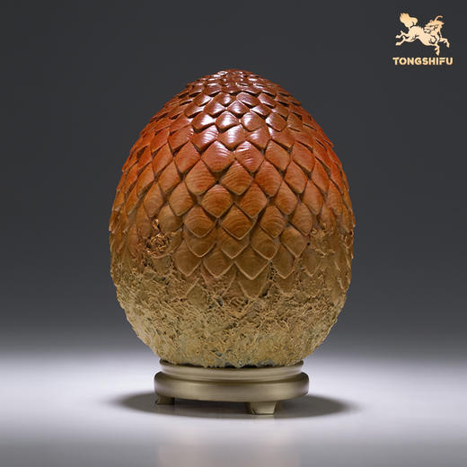 铜师傅 正版授权《权力的游戏》龙蛋 限量手办 客厅铜摆件 商品图2