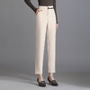 WM-6855哈伦西裤2025夏季薄款八分西装裤小个子时尚高腰显瘦小脚烟管裤 商品缩略图2