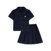 笛莎千与2025夏季新款女童时尚学院风短袖百褶裙套装 商品缩略图4
