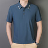 【冰丝】【DCS】大依优型大码翻领短袖POLO衫男加肥大码夏装衣服休闲时尚半袖体恤休闲商务 商品缩略图3
