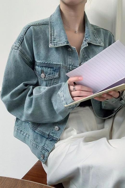 WHO KNOWS 百搭休闲牛仔外套 19805 商品图5