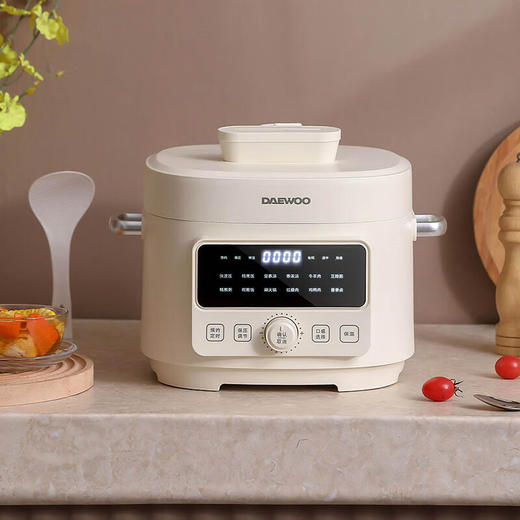 大宇（DAEWOO）智能电压力锅多功能煮饭煲汤涮火锅电压锅__DYYL-4L13_DYYL-4L13电压力锅_4L 商品图0