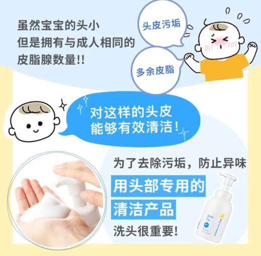 MamaKids婴幼儿洗发水温和滋润洗发液370ml 商品图3