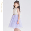 笛莎千与2025夏季新款女童气质甜美公主风蕾丝网纱无袖连衣裙 商品缩略图2