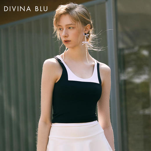 预售3月25日发货DIVINABLU东京系列迪唯纳结合背心98 商品图5