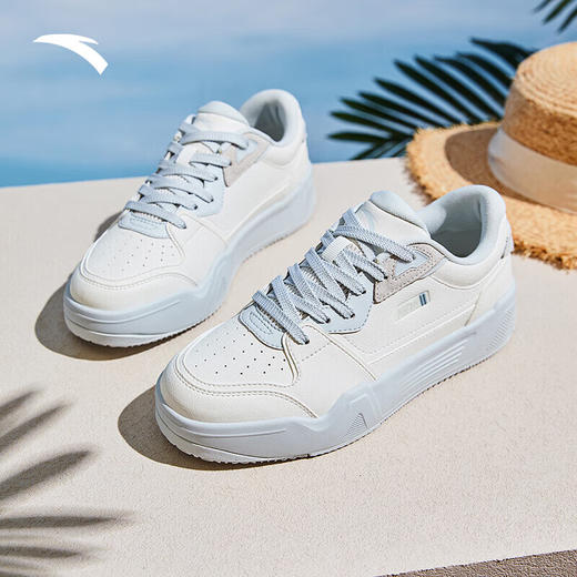 安踏（ANTA）C37丨百搭运动鞋女子2025夏季新款时尚潮流透气运动板鞋122528027 商品图0