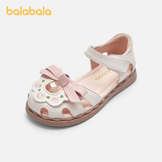 巴拉巴拉童鞋儿童凉鞋女童鞋子2025夏季新款公主鞋文艺国风平底鞋 商品图0