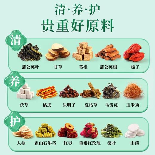 【甄选】清心堂蒲公英散结茶清润舒畅醇香回甘300g/盒（10g*30袋） 商品图2