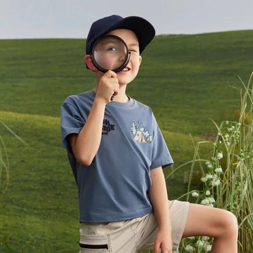 佐丹奴童装25年【春日探索系列】【sorona】新款弹力保型针织T恤衫03025228 商品图1