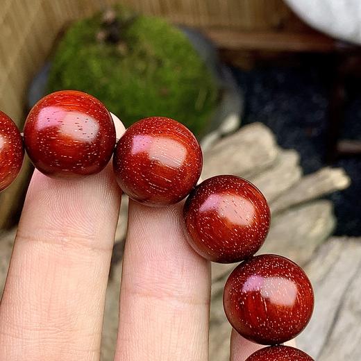 【青山特惠】1.5*15颗 5星 细爆金星 小叶紫檀 t15 商品图2