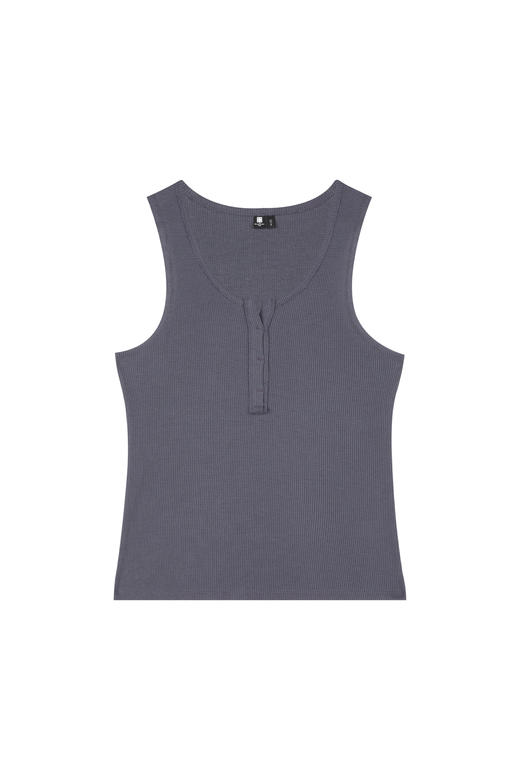 oneup华夫格散边背心 商品图6