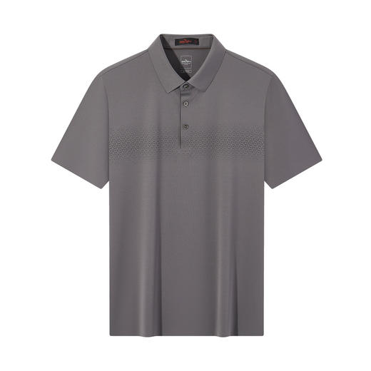 【无缝工艺/含桑蚕丝】柒牌男装短袖Polo衫夏季2025新品翻领上衣128T73150 商品图5