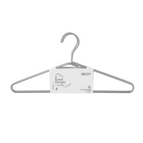 顺艺3只铝合金简约衣架SY394（颜色随机）