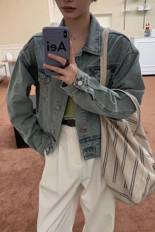 WHO KNOWS 百搭休闲牛仔外套 19805 商品图3