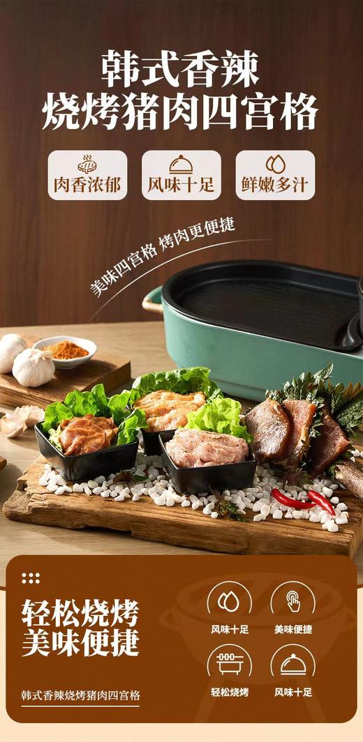 【南京提货券300-500】苏食韩式烧烤鸡肉组合*2+猪肉组合 *2 商品图5