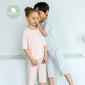 【竹棉立体提花】韩国moimoi  {7分套} 春夏儿童家居服儿童睡衣套装