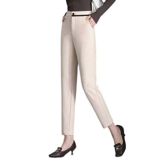 WM-6855哈伦西裤2025夏季薄款八分西装裤小个子时尚高腰显瘦小脚烟管裤 商品图4