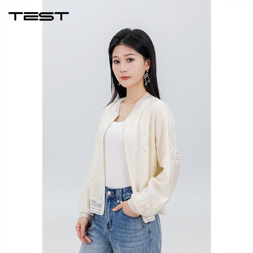 夏上新气质显瘦修身新中式设计外套2252003 商品图2