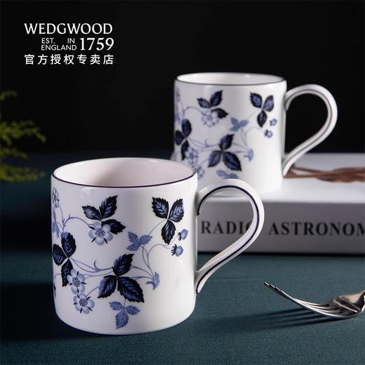 WEDGWOOD威基伍德野草莓墨蓝骨瓷马克杯水杯欧式小奢华茶杯威基伍德野草莓墨蓝骨瓷马克杯 商品图1
