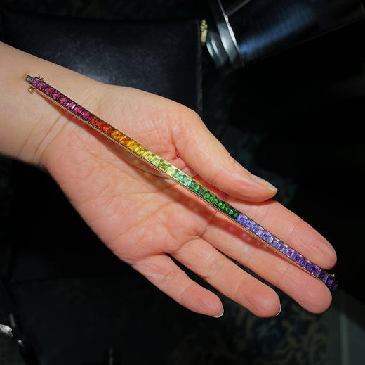 VINTAGE系列 18K镶彩色宝石 手链 商品图1