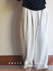 PETIT SCHAN小闪 CLO#101 nothing无一物  亚麻棉混纺针织面料休闲裤/打坐裤 商品缩略图5