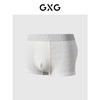 GXG男士【3条装】内裤肌理棉氨透气抑菌平角四角内裤 商品缩略图1